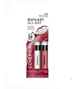 Covergirl Outlast All-Day Lipcolor with Topcoat 538 - Wine To Five Lipstick - $373.00 MXN