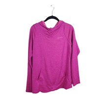 New Balance Dry Sweatshirt Large Womens Thumb Holes Hooded Long Sleeve - $16.49