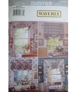 Butterick Waverly Window Treatments Pattern NO INSTRUCTIONS - $5.93