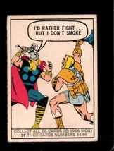 1966 DONRUSS MARVEL SUPER HEROES #57 I&#39;D RATHER FIGHT VG+ *X75733 - $16.17