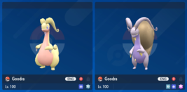 Shiny 6IV XXXL Kalos &amp; Hisui Goodra bundle Pokemon Scarlet/Violet HOME** - £3.05 GBP