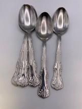 Reed &amp; Barton Stainless Steel VICTORIA Teaspoons Set of 5 - £19.97 GBP