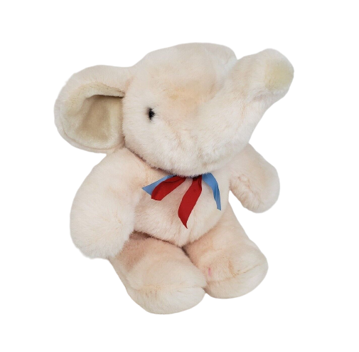 Vintage 1989 Kinder Gund Baby Pink Elephant and 49 similar items