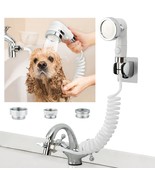 Shower Head Connects To Tub Faucet, Zconiey Sink Faucet Sprayer Attachme... - $44.96