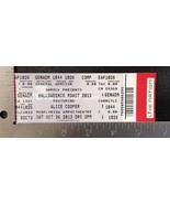 ALICE COOPER - ORIGINAL OCTOBER 26 2013 MIDFLORIDA UNUSED WHOLE CONCERT ... - $15.00