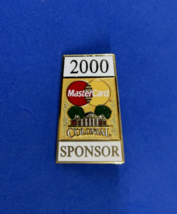 Rare Vintage PGA Tour 2000 Mastercard Colonial Country Club Sponsor Pin Lapel - £11.17 GBP