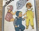 Vintage 1981 Simplicity Sewing Pattern 5332 Size 6 Months UNCUT Romper B... - $17.75