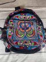 Boho Hippie style Embroidered Backpack - $15.00
