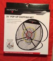 Maxfli 24&quot; Pop-Up Chipping Net Designed for Precision Practice Sealed Br... - $19.79