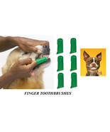 6 PET DOG CAT Finger Pro DENTAL Teeth RUBBER TOOTH BRUSH ORAL CARE Tooth... - $10.99