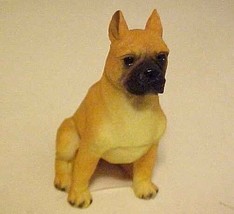 Bulldog Figurine Hand Painted Resin 4.5&quot; Tall - £7.08 GBP