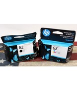 HP Ink Cartridge (Tri Color &amp; Black) 62 - $26.99