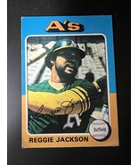 1975 Topps Baseball Cards Complete Your Set - Reggie Jackson #300 - $15.60 CAD