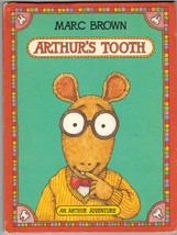 Vintage 1985 Weekly Reader Arthur&#39;s Tooth Marc Brown Baby Teeth HC Book - £10.15 GBP