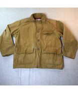 Vintage Chief Pontiac Canvas Hunting Field Coat Duck Lined Jacket Medium - $46.75