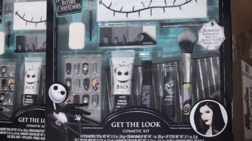 (2) Disney Villains THE NIGHTMARE BEFORE CHRISTMAS Get the Look Cosmetic Kit  - $24.75