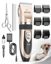 oneisall Dog Shaver Clippers Low Noise Rechargeable Cordless Electric Quiet Hair - £24.98 GBP