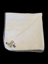 First Impressions Teddy Bear Puppy Dog Baby Blanket Macys 2015 Cotton Se... - £23.32 GBP