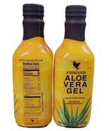 2 Bottles of Forever Living Aloe Vera Gel 33.8 fl.oz (1 Liter) Detox All... - €36,62 EUR