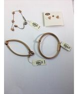 Lot of 3 Fossil Bracelets and 1 Pair of Earrings - $80.19
