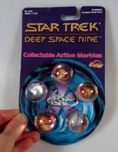 Star Trek Deep Space Nine 5 Collectible Action Marbles 1993 NIP #3181 Gift - £7.18 GBP