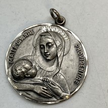 Mater Divinae Providentiae Sterling Silver Medal Pendant - $19.75