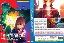 Anime Dvd~Doppiede INGLESE~Fate/Strange Fake:Whispers Of Dawn~Tutte Le... - £12.67 GBP