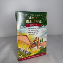 Magic Tree House Books 1-4 Box Set NEW Sealed Mary Pope Osborne Kids Ser... - $20.00