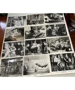 Vintage Black White Picture Studio Photo Press Card Movie Still Women Pi... - $34.64