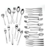 Lenox Haven 54 Piece Flatware Set Service For 8 Stainless Steel 18/10 Sh... - $176.00