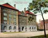 Vintage 1910 Cartolina - Chicago Theological Seminary - Ashland Blvd Chi... - £4.09 GBP