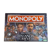 Monopoly Marvel Black Panther WAKANDA FOREVER Edition Hasbro F5405 Sealed - £13.75 GBP