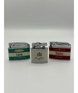 Art Deco KENT Cigarettes Advertising Lighter, SALEM & WINSTON Tobacco Tobacciana - $43.56
