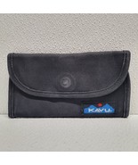 KAVU Big Spender Black Tri-fold Wallet Clutch Travel Organizer One Size - $279.22 MXN