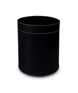 Cylindrica Leather Round western Trash Can| For Office, Hotel ,Room Stor... - $142.74