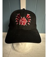 RARE Black With Red Embroidered SnapBack Baseball Cap Hat NWT ZAN CAP - $25.53 CAD