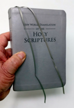 New World Translation Holy Scriptures Faux Leather-Gray-Jehovah&#39;s Witnesses - £7.80 GBP