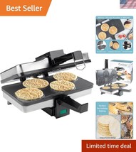 Piccolo Pizzelle Maker: Nonstick Electric Press for 4 Mini Cookies - Gif... - $67.49