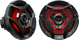 JVC CS-DR620MBL 6-1/2" Black Marine Speakers w/ RGB - £153.59 GBP