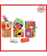 Soft Fabric Building Blocks - Educational ABC Blocks for 6+  - Multi-Col... - $55.08 CAD