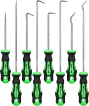 8-Piece Mini Hook and Pick Set, 4PCS 8.6&#39;&#39; &amp; 4PCS 5.7&#39;&#39; Precision Automo... - $11.99