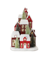 LED Houses 13.5&quot;H Resin - $187.13 CAD