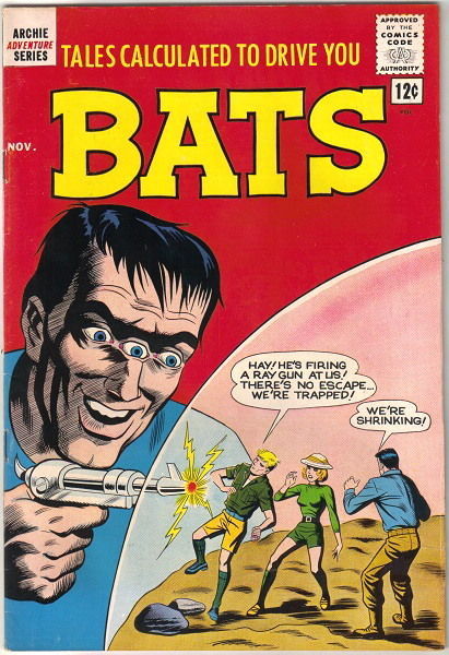 Tales Calculated To Drive You Bats Comic Book #7, Archie 1962 FINE+ - $38.59