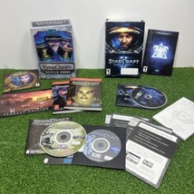 2 Game StarCraft Bundle for Pc Wings of Liberty &amp; Battle Chest See Photos! - $25.25