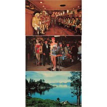 x3 1960s Nevada Bonanza Casino Virginia City Nevada Postcards - £11.67 GBP