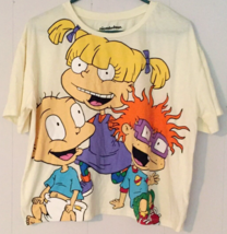 Nickelodeon t-shirt size XL women cropped Rugrats print covers front of ... - £5.55 GBP