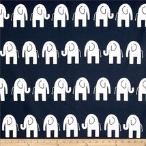 ELEPHANT TABLE LINENS- Table Runner, Napkins, Placemats, Navy blue,  Red... - $12.50