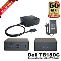 Dell Precision USB-C Thunderbolt Docking Station W/ 240W AC Adapter K16A... - $3,916.07 MXN