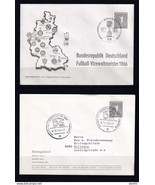 Germany 1964/66 3 Covers+ Post card  Kennedy Special cancel 16086 - $9.90