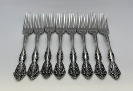 Set of 7 Oneida Stainless Steel MICHELANGELO Place Forks - $89.99